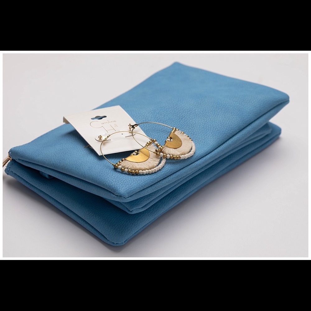 Blue wristlet